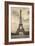 Eiffel Tower, Paris, France-null-Framed Premium Giclee Print