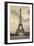 Eiffel Tower, Paris, France-null-Framed Premium Giclee Print