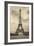 Eiffel Tower, Paris, France-null-Framed Art Print