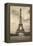 Eiffel Tower, Paris, France-null-Framed Stretched Canvas