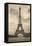 Eiffel Tower, Paris, France-null-Framed Stretched Canvas