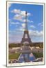 Eiffel Tower, Paris, France-null-Mounted Art Print