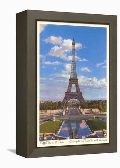 Eiffel Tower, Paris, France-null-Framed Stretched Canvas
