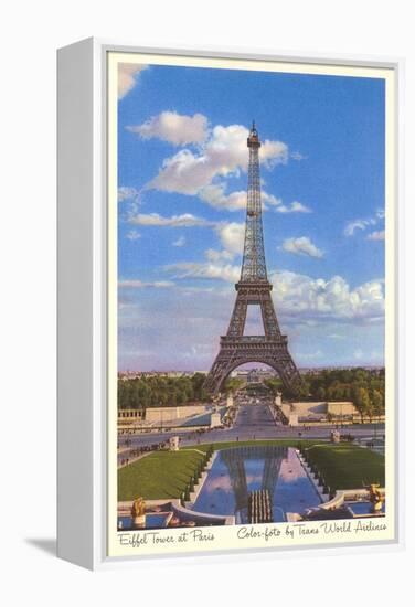 Eiffel Tower, Paris, France-null-Framed Stretched Canvas