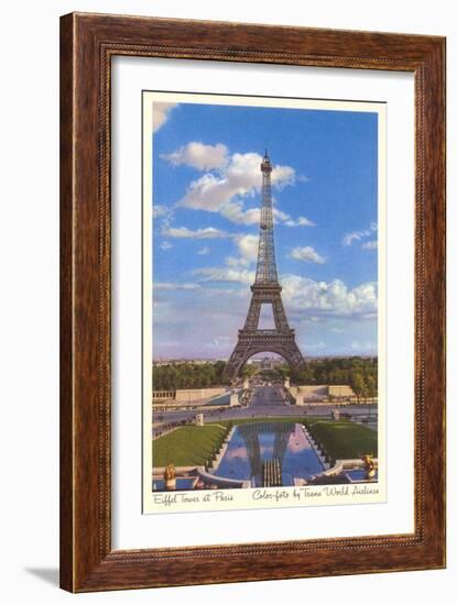 Eiffel Tower, Paris, France-null-Framed Premium Giclee Print