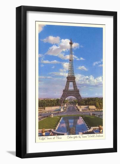 Eiffel Tower, Paris, France-null-Framed Premium Giclee Print