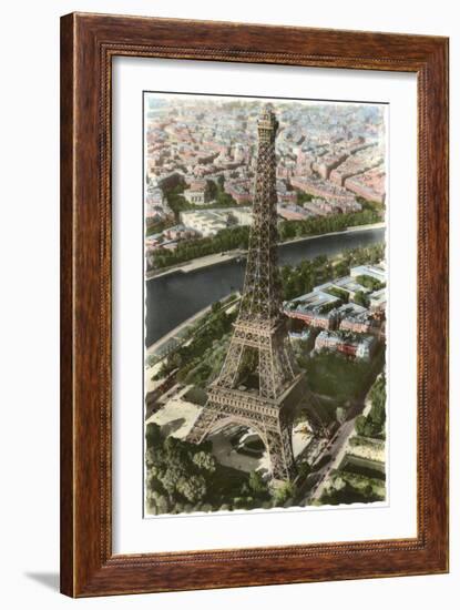 Eiffel Tower, Paris, France-null-Framed Premium Giclee Print