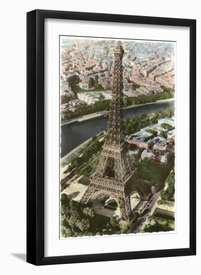 Eiffel Tower, Paris, France-null-Framed Art Print