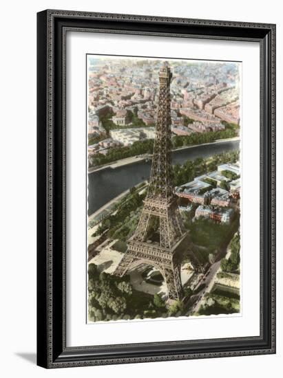 Eiffel Tower, Paris, France-null-Framed Art Print