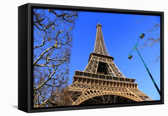 Eiffel Tower, Paris, Ile de France, France, Europe-Hans-Peter Merten-Framed Premier Image Canvas