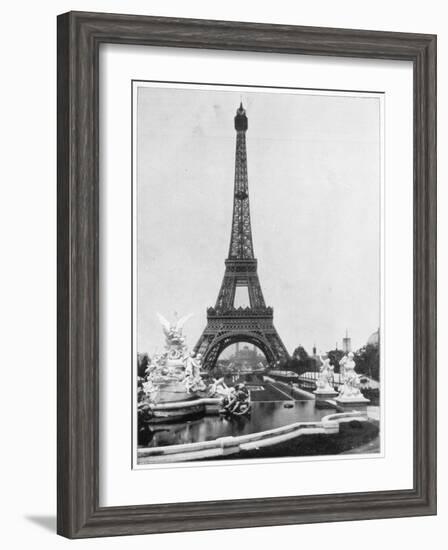 Eiffel Tower, Paris, Late 19th Century-John L Stoddard-Framed Giclee Print