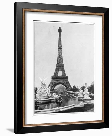 Eiffel Tower, Paris, Late 19th Century-John L Stoddard-Framed Giclee Print