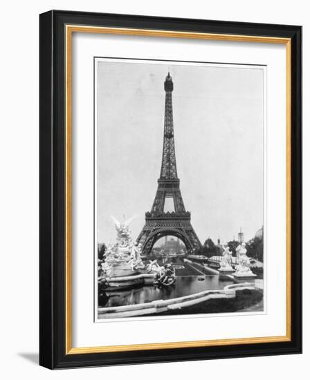 Eiffel Tower, Paris, Late 19th Century-John L Stoddard-Framed Giclee Print