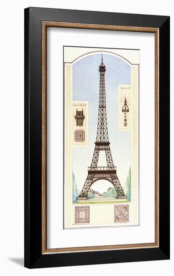 Eiffel Tower, Paris-Libero Patrignani-Framed Art Print