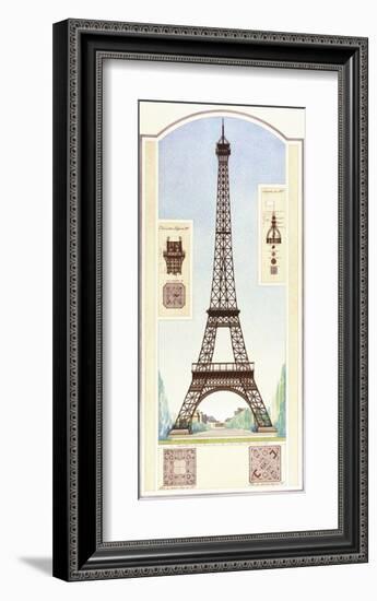 Eiffel Tower, Paris-Libero Patrignani-Framed Art Print