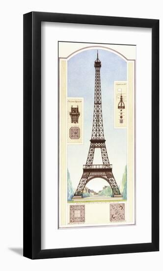 Eiffel Tower, Paris-Libero Patrignani-Framed Art Print