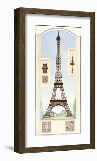 Eiffel Tower, Paris-Libero Patrignani-Framed Art Print