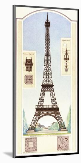 Eiffel Tower, Paris-Libero Patrignani-Mounted Art Print