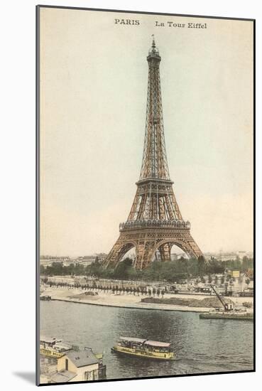 Eiffel Tower, Paris-null-Mounted Art Print