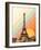 Eiffel Tower Rainbow-Florent Bodart-Framed Giclee Print