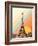 Eiffel Tower Rainbow-Florent Bodart-Framed Giclee Print