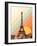 Eiffel Tower Rainbow-Florent Bodart-Framed Giclee Print