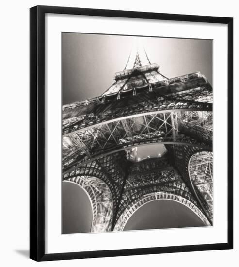 Eiffel Tower, Study 3, Paris, France, 1987-Michael Kenna-Framed Art Print