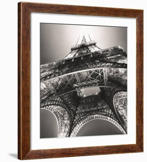 Eiffel Tower, Study 3, Paris, France, 1987-Michael Kenna-Framed Art Print