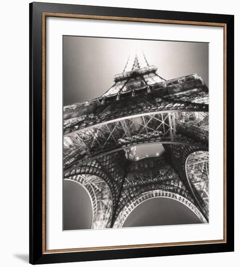 Eiffel Tower, Study 3, Paris, France, 1987-Michael Kenna-Framed Art Print