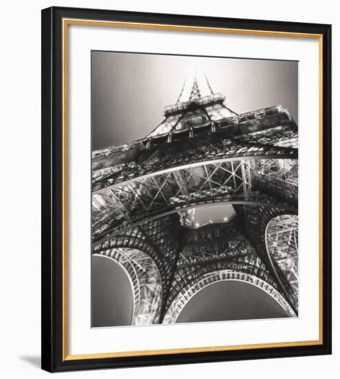 Eiffel Tower, Study 3, Paris, France, 1987-Michael Kenna-Framed Art Print