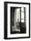 Eiffel Tower through French Doors-Christian Peacock-Framed Art Print