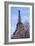 Eiffel Tower with Pink Magnolia Tree-Cora Niele-Framed Photographic Print