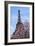Eiffel Tower with Pink Magnolia Tree-Cora Niele-Framed Photographic Print