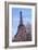 Eiffel Tower with Pink Magnolia Tree-Cora Niele-Framed Photographic Print