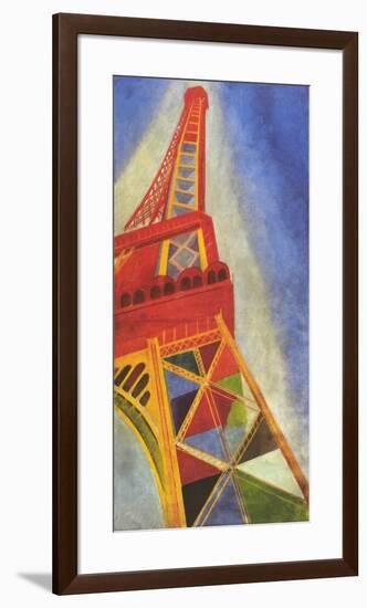 Eiffel Tower-Robert Delaunay-Framed Art Print