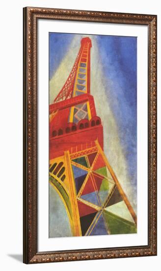 Eiffel Tower-Robert Delaunay-Framed Art Print