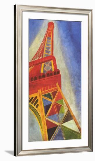 Eiffel Tower-Robert Delaunay-Framed Art Print