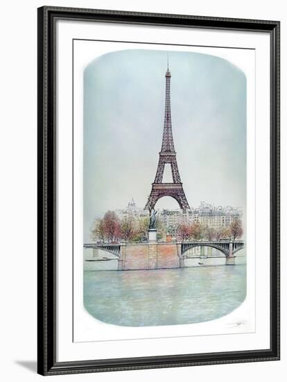 Eiffel Tower-Rolf Rafflewski-Framed Collectable Print