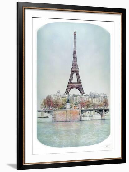 Eiffel Tower-Rolf Rafflewski-Framed Collectable Print