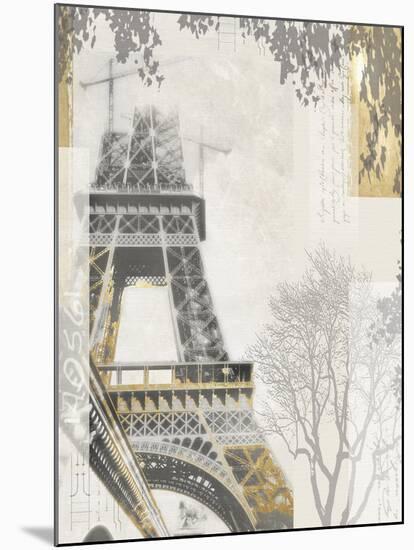 Eiffel Tower-Ben James-Mounted Giclee Print