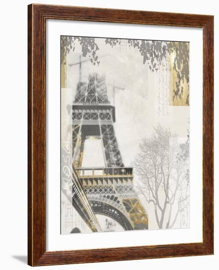 Eiffel Tower-Ben James-Framed Art Print