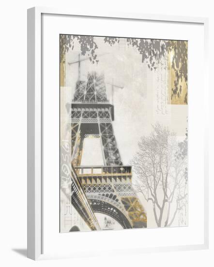 Eiffel Tower-Ben James-Framed Art Print