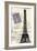 Eiffel Tower-Z Studio-Framed Art Print