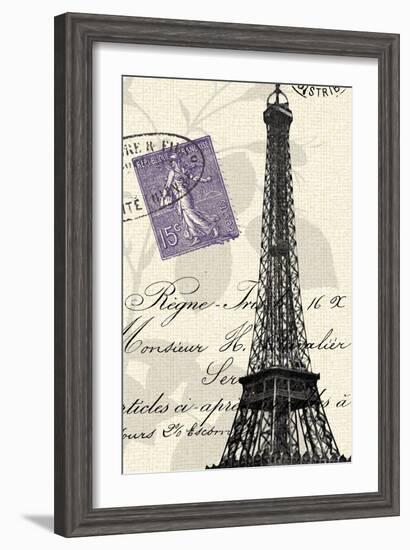 Eiffel Tower-Z Studio-Framed Art Print