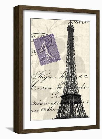 Eiffel Tower-Z Studio-Framed Art Print