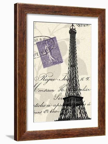 Eiffel Tower-Z Studio-Framed Art Print