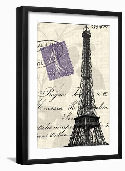 Eiffel Tower-Z Studio-Framed Art Print