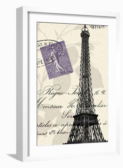 Eiffel Tower-Z Studio-Framed Art Print