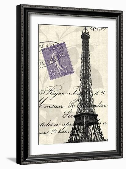 Eiffel Tower-Z Studio-Framed Art Print