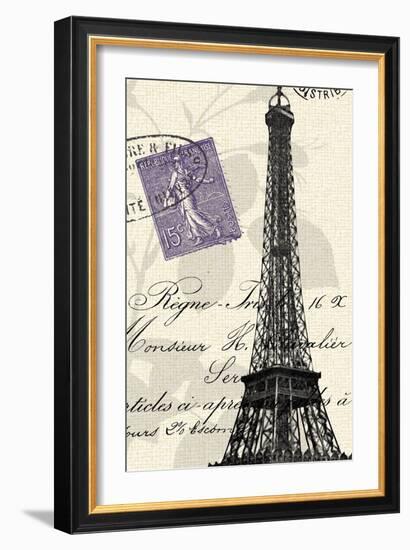 Eiffel Tower-Z Studio-Framed Art Print